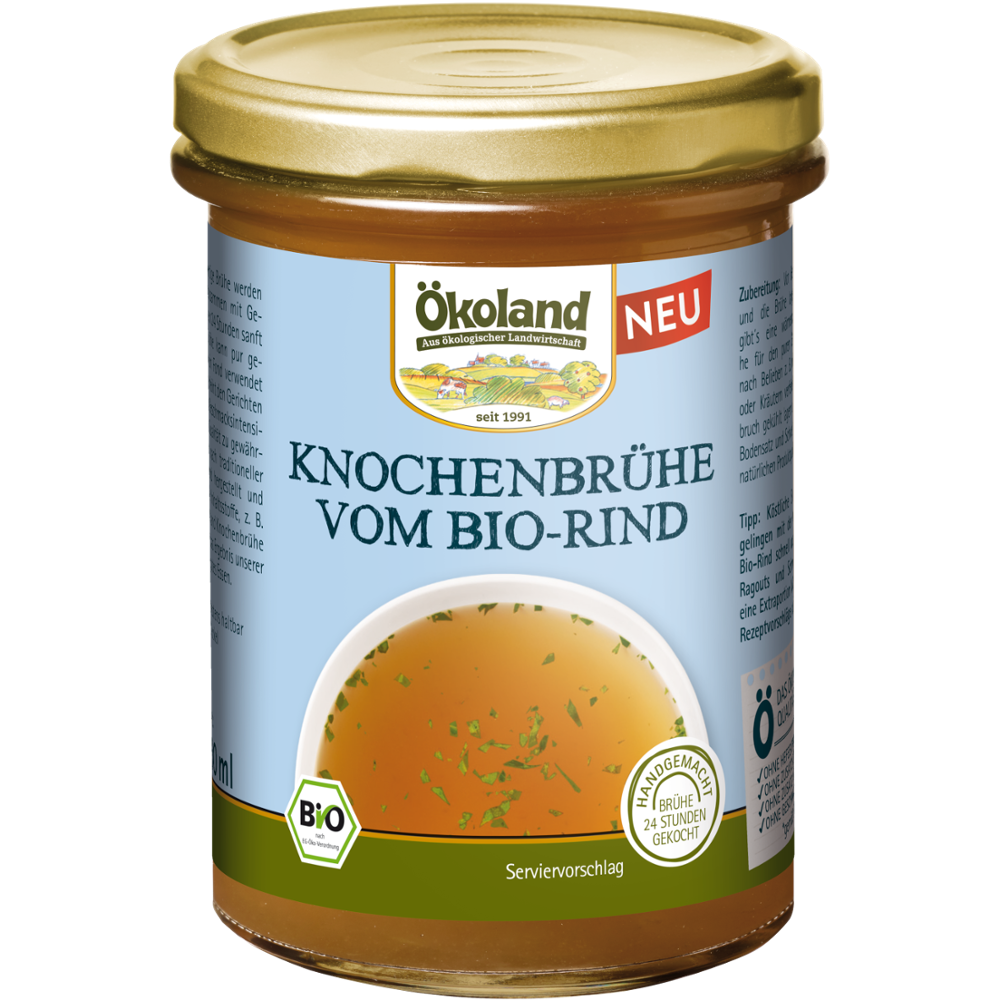 Bio-Knochenbrühe vom Rind – Traditionell & Nährstoffreich
