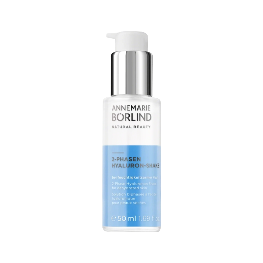 Annemarie Börlind 2-Phasen Hyaluron-Shake 50 ml – feuchtigkeitsspendendes Serum für trockene Haut