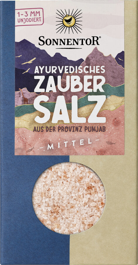Ayurvedisches Zaubersalz® mittel für Salzmühlen Bio 150g Sonnentor