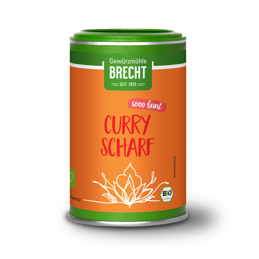 Curry Scharf Bio 55g Brecht