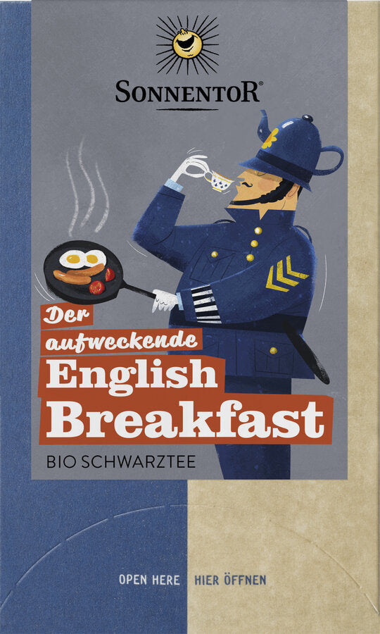 Der aufweckende English Breakfast Tee Bio 32,4g Sonnentor