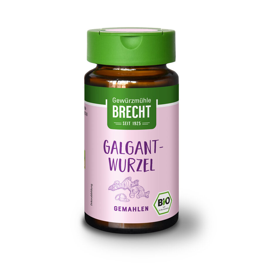 Galgantwurzel bio gemahlen Bio 25g Brecht
