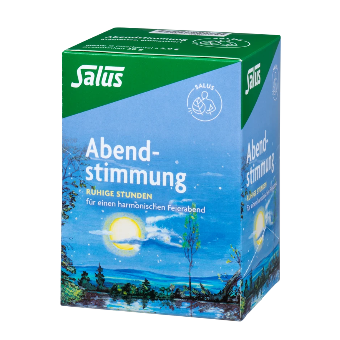 Salus Abendstimmung Kräutertee – Bio-Kräutertee im Filterbeutel, 30 g Packung