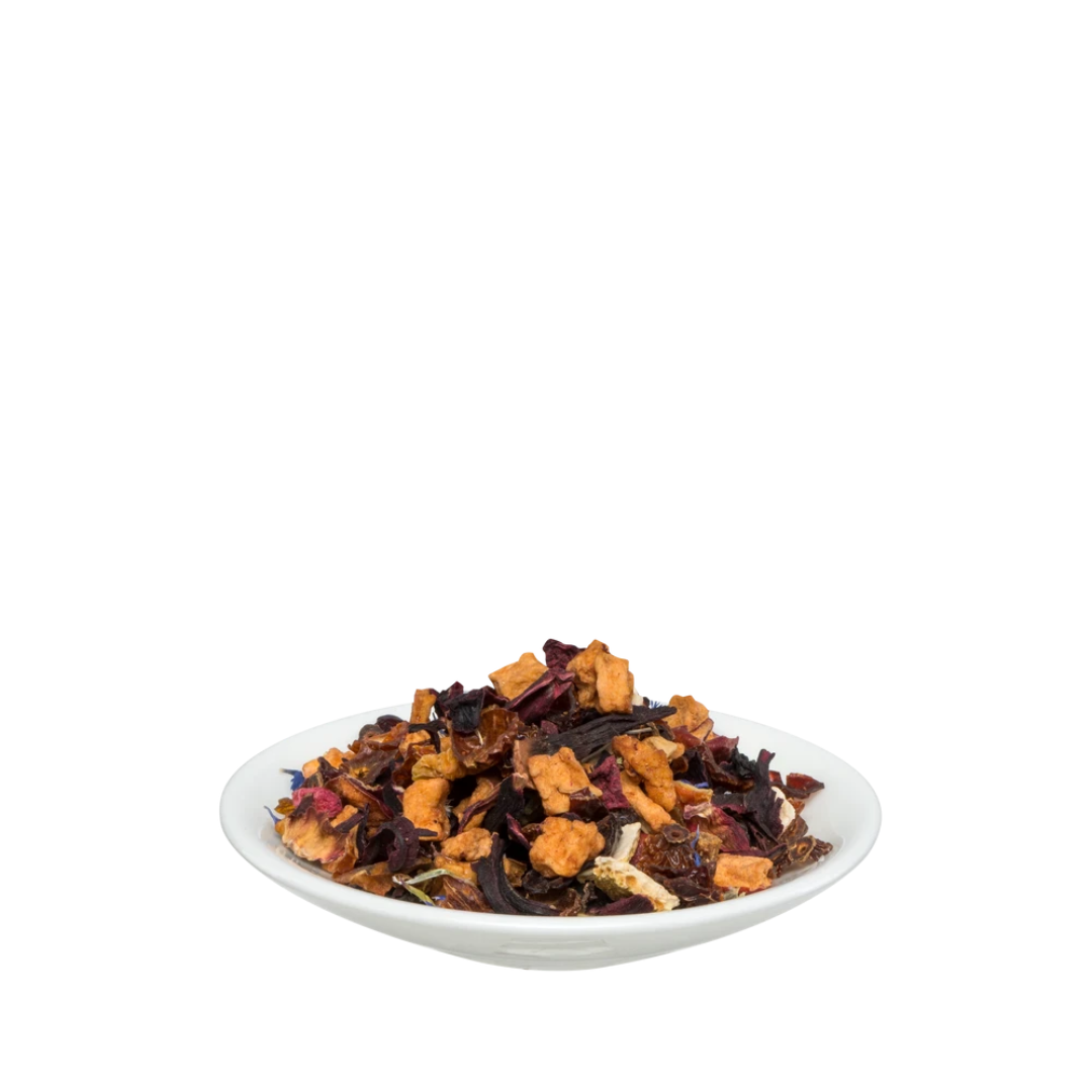Salus Früchtetee Bunter Mix Bio lose – säurearme aromatische Früchtemischung in Schale