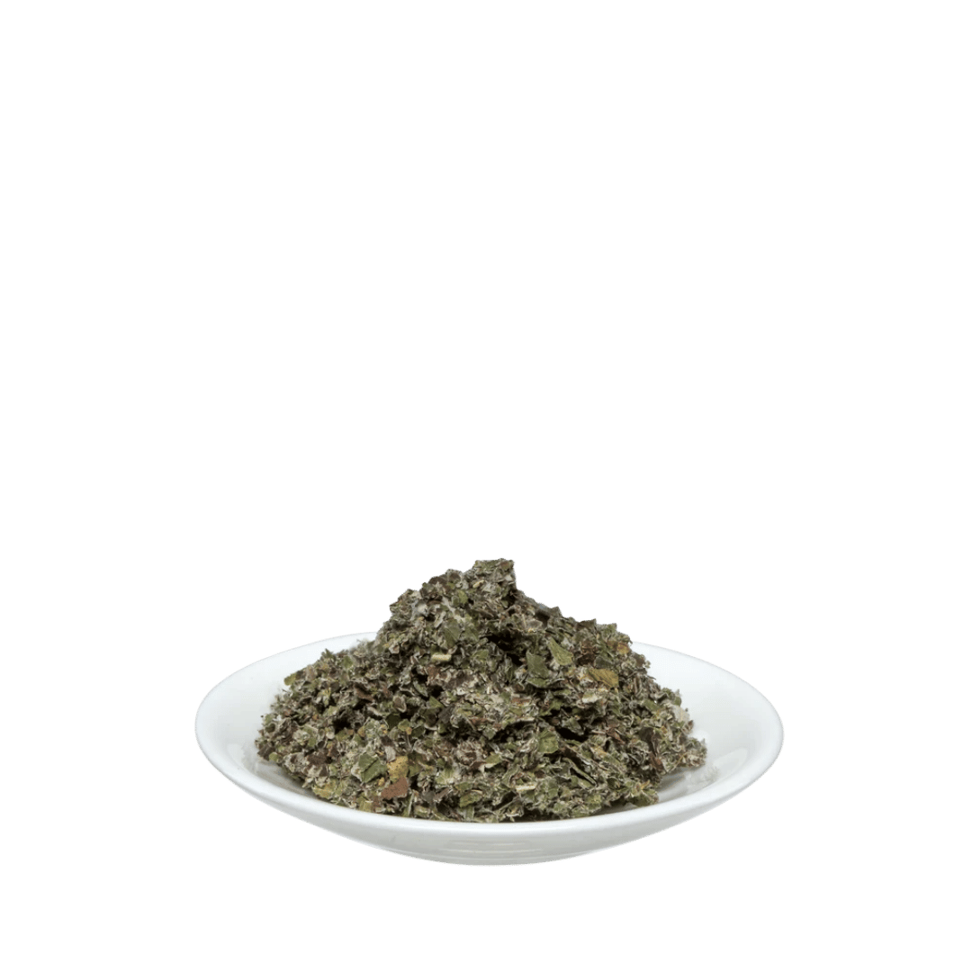Salus Himbeerblätter Tee – lose Bio-Himbeerblätter in Schale, 50 g Kräutertee für Aufguss