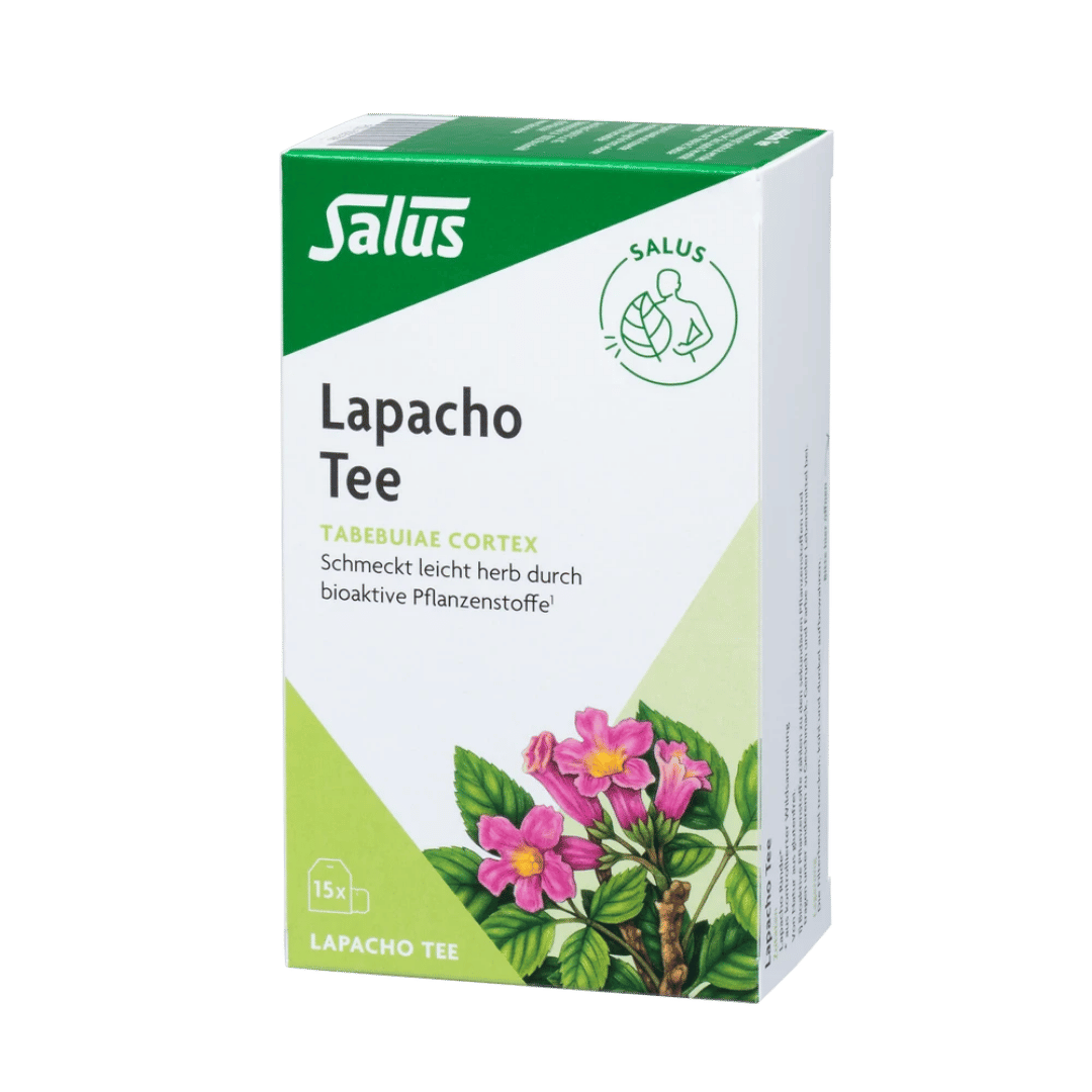 Salus Lapacho Tee, 15 Filterbeutel Packung mit Lapacho-Rinde, leicht herber Kräutertee