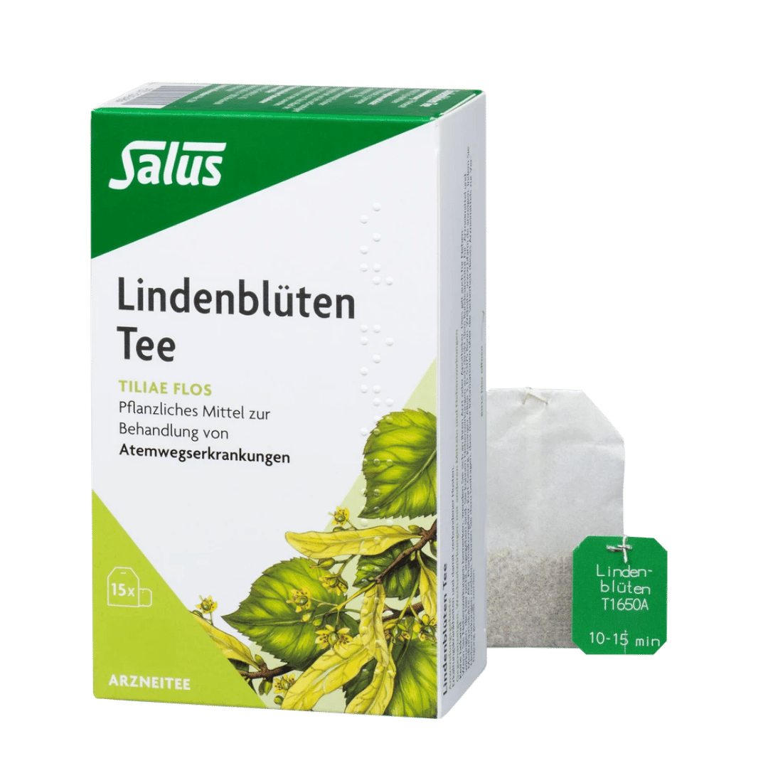 Salus Lindenblüten Arzneitee – Packung mit 15 Filterbeuteln zur Unterstützung der Atemwege