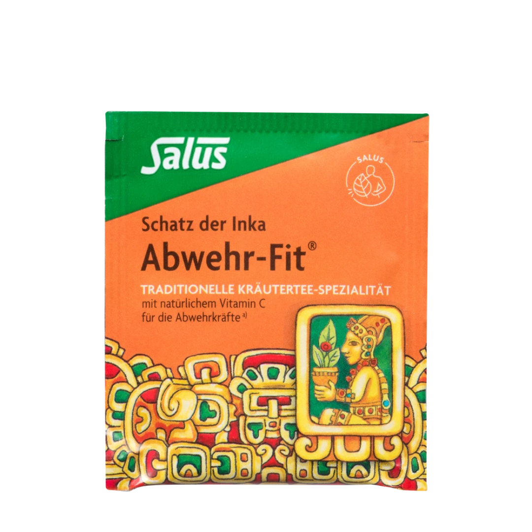 Salus Schatz der Inka Abwehr-Fit Bio – einzelner Umbeutel Kräutertee mit Vitamin C