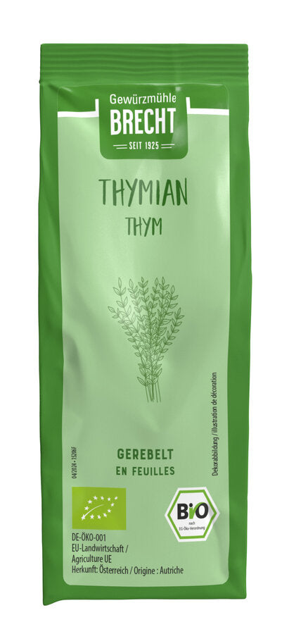 Thymian gerebelt Bio 20g Nachfüllbeutel Brecht