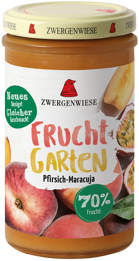 FruchtGarten Pfirsich Maracuja Bio 225g Zwergenwiese