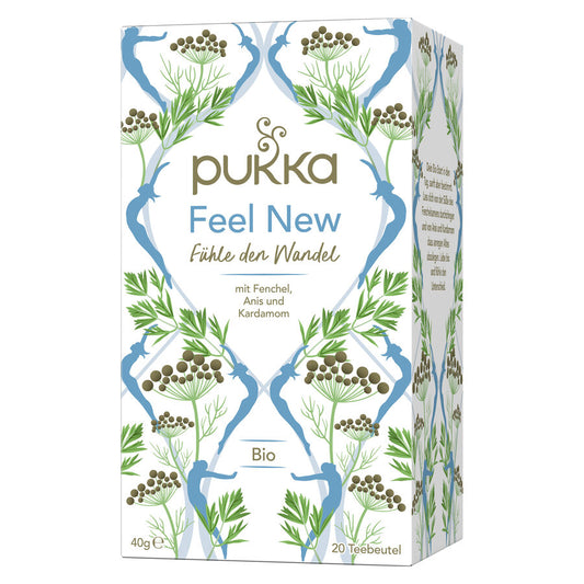 Pukka Feel New Tee aus Anis, Fenchel und Kardamom, 20x2g Filterbeutel