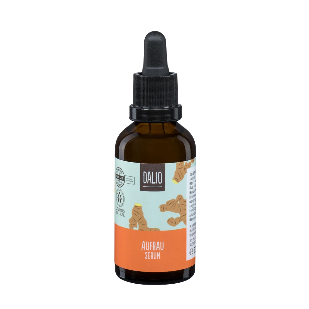 DALIO® Aufbau Serum COSMOS Schoenenberger Pipettenflasche 50 ml für dünner werdendes Haar