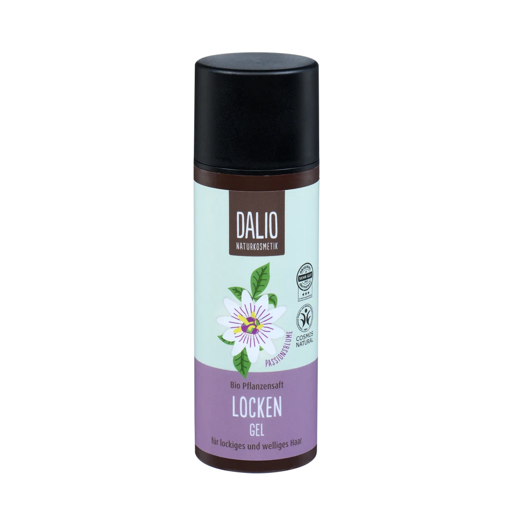 DALIO Locken Gel 150ml Schoenenberger Naturkosmetik – Vorderansicht der Flasche