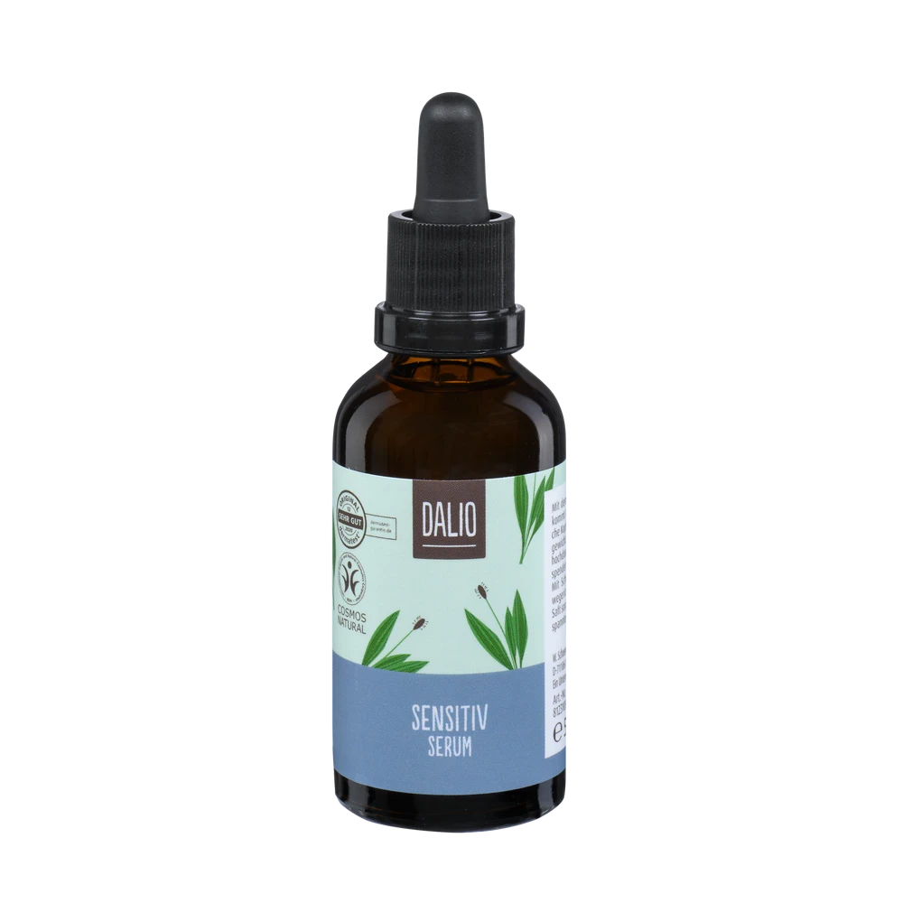 DALIO Sensitiv Serum Schoenenberger Pipettenflasche – intensive Pflege mit Hyaluron und Aloe Vera