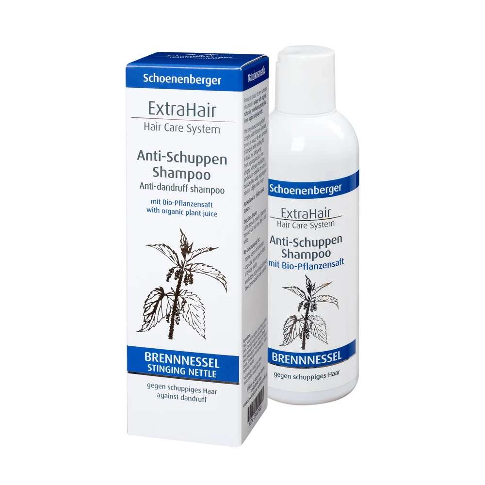 Schoenenberger ExtraHair Anti Schuppen Shampoo 200ml – Flasche mit Verpackung im Set