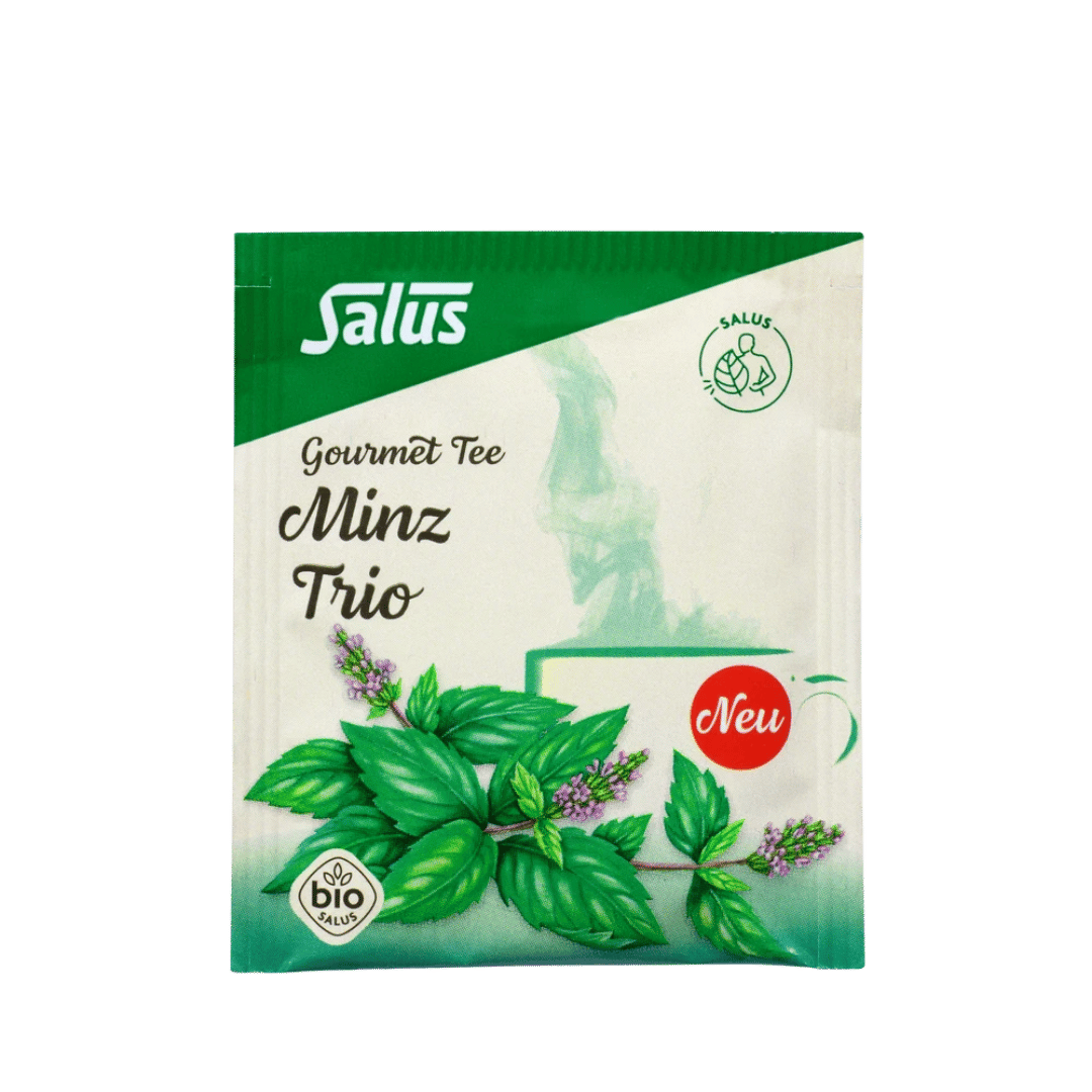 Salus Gourmet Tee Minz Trio bio in aromageschütztem Teebeutel