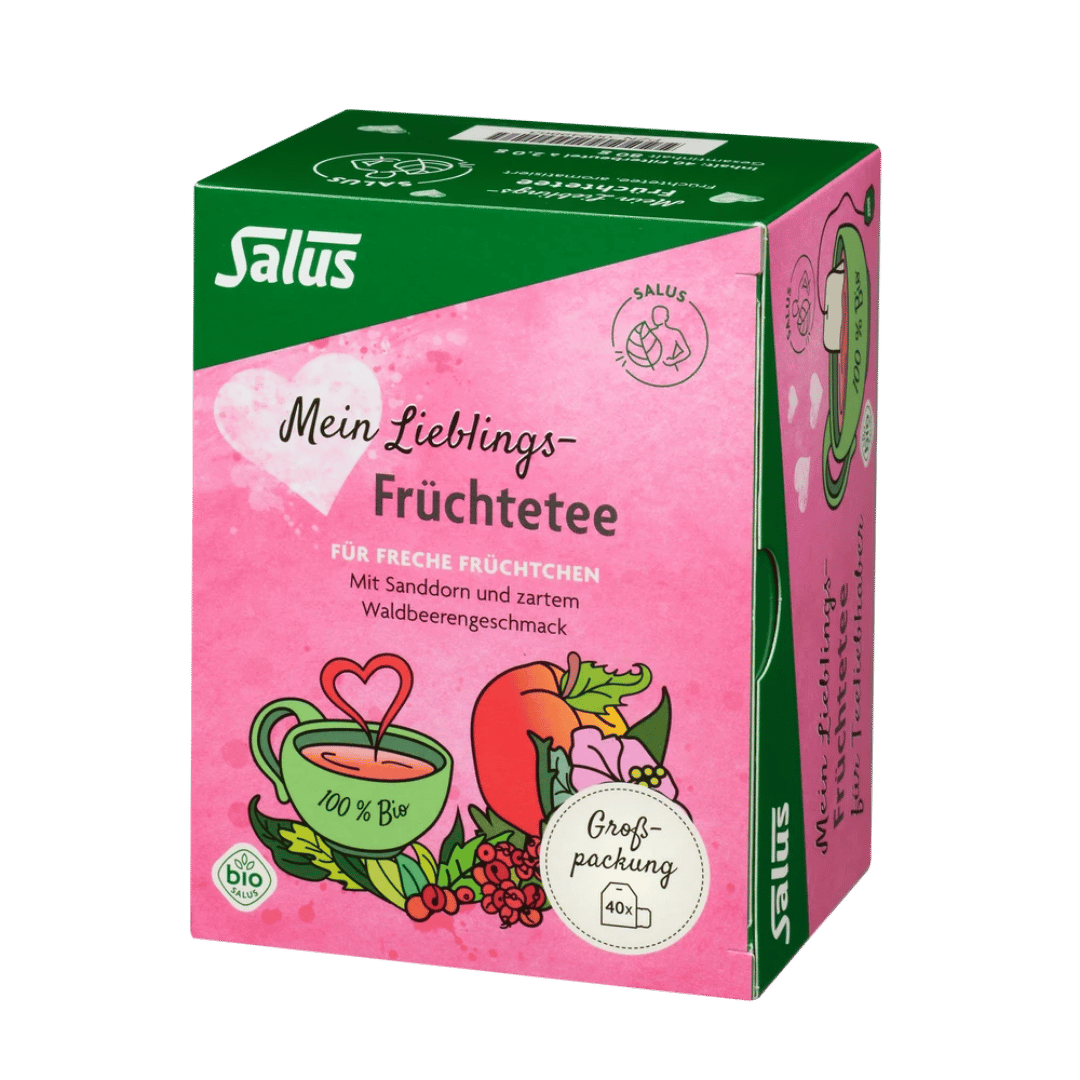 Salus Mein Lieblings-Früchtetee Bio 40 Teebeutel Großpackung