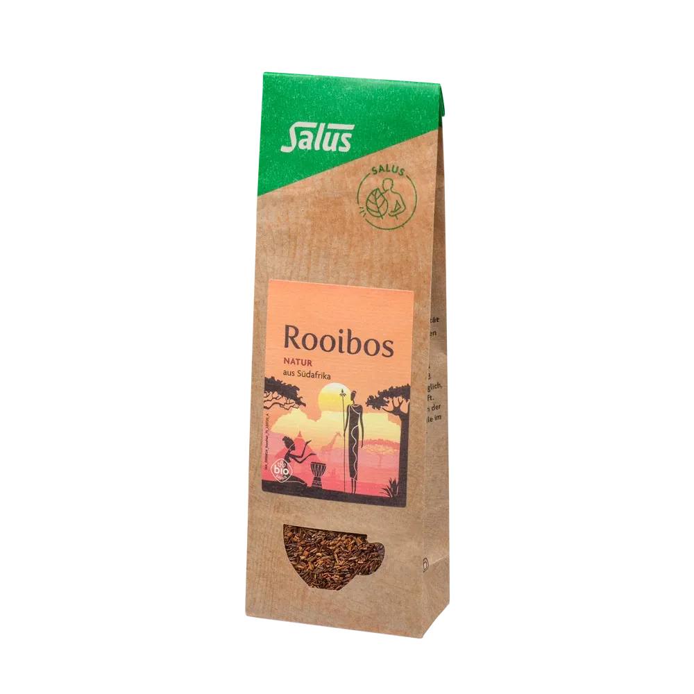 Salus Rooibos Natur Bio loser Tee 75 g – Verpackung Vorderansicht