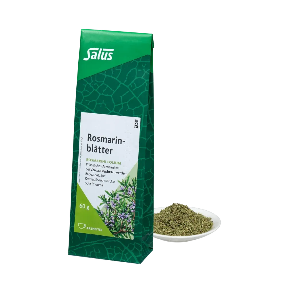 Salus Rosmarinblätter Tee bio lose 60 g – Arzneitee bei Verdauungs- und Kreislaufbeschwerden