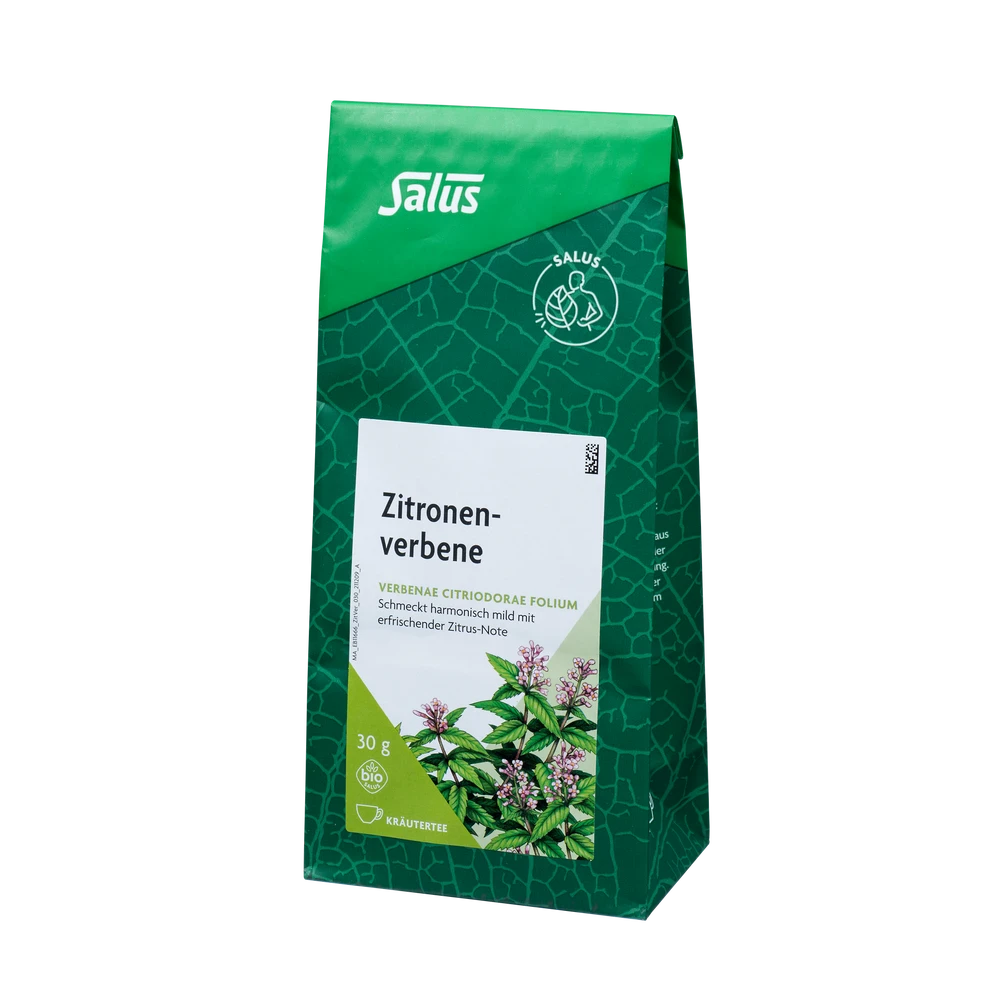 Salus Zitronenverbene Tee Bio lose 30 g – Produktverpackung
