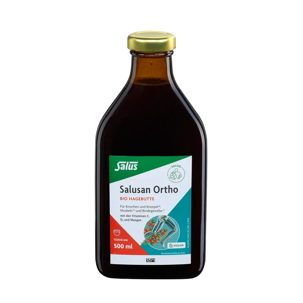 Salusan Ortho Bio-Hagebutten-Tonikum 500 ml in Glasflasche – Salus