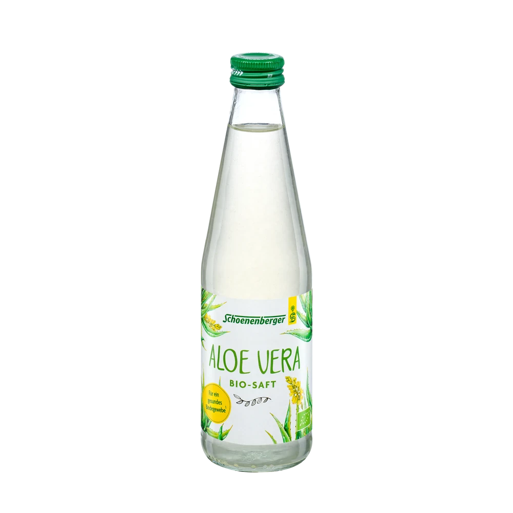 Schoenenberger Aloe Vera Bio-Saft 330 ml – Glasflasche