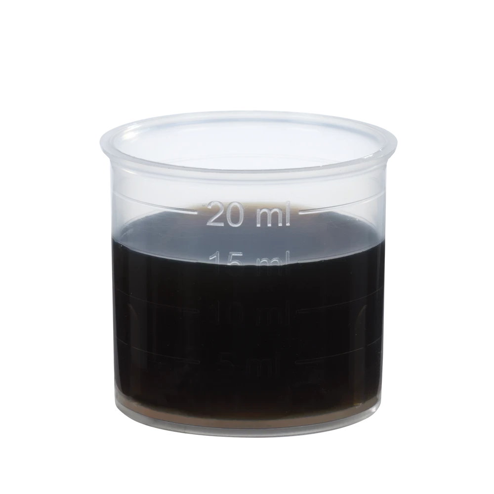 Messbecher mit Schoenenberger Andorn Saft Bio 200 ml
