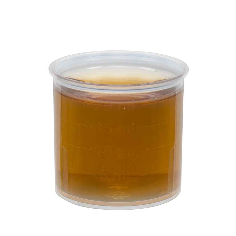 Dosierbecher mit Schoenenberger Kartoffel Pflanzensaft bio