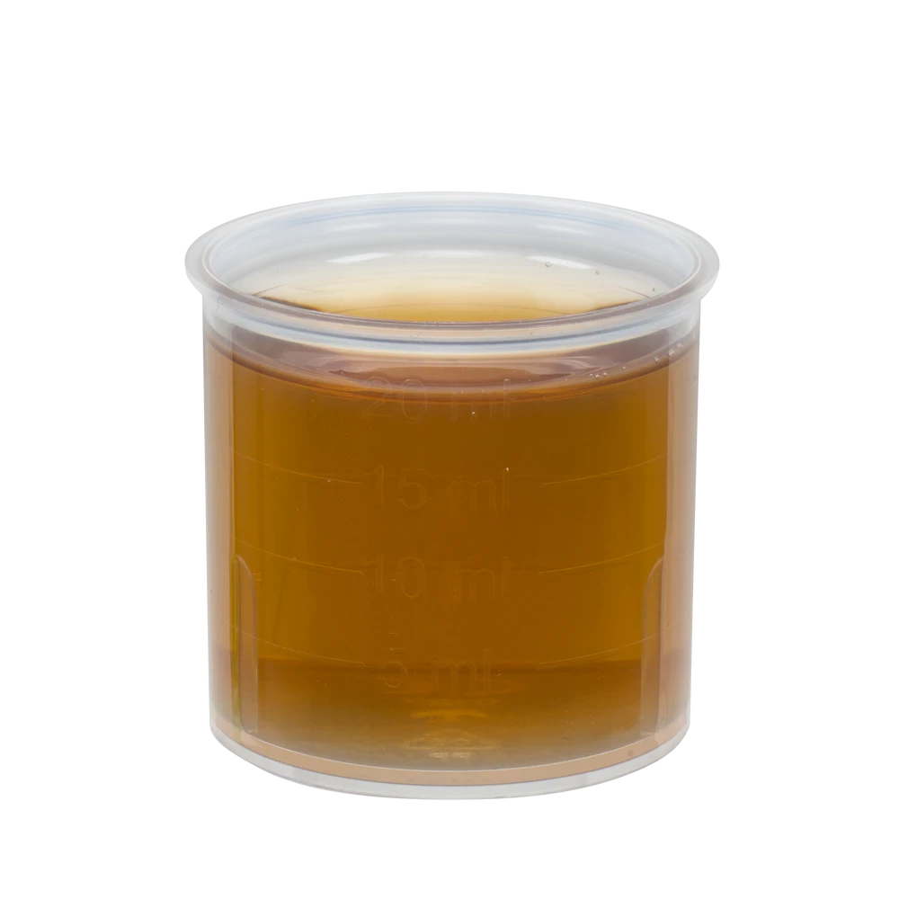 Dosierbecher mit Schoenenberger Kartoffel Pflanzensaft bio