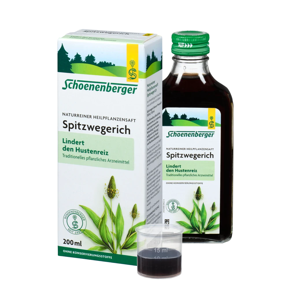Spitzwegerich Naturreiner Heilpflanzensaft Schoenenberger