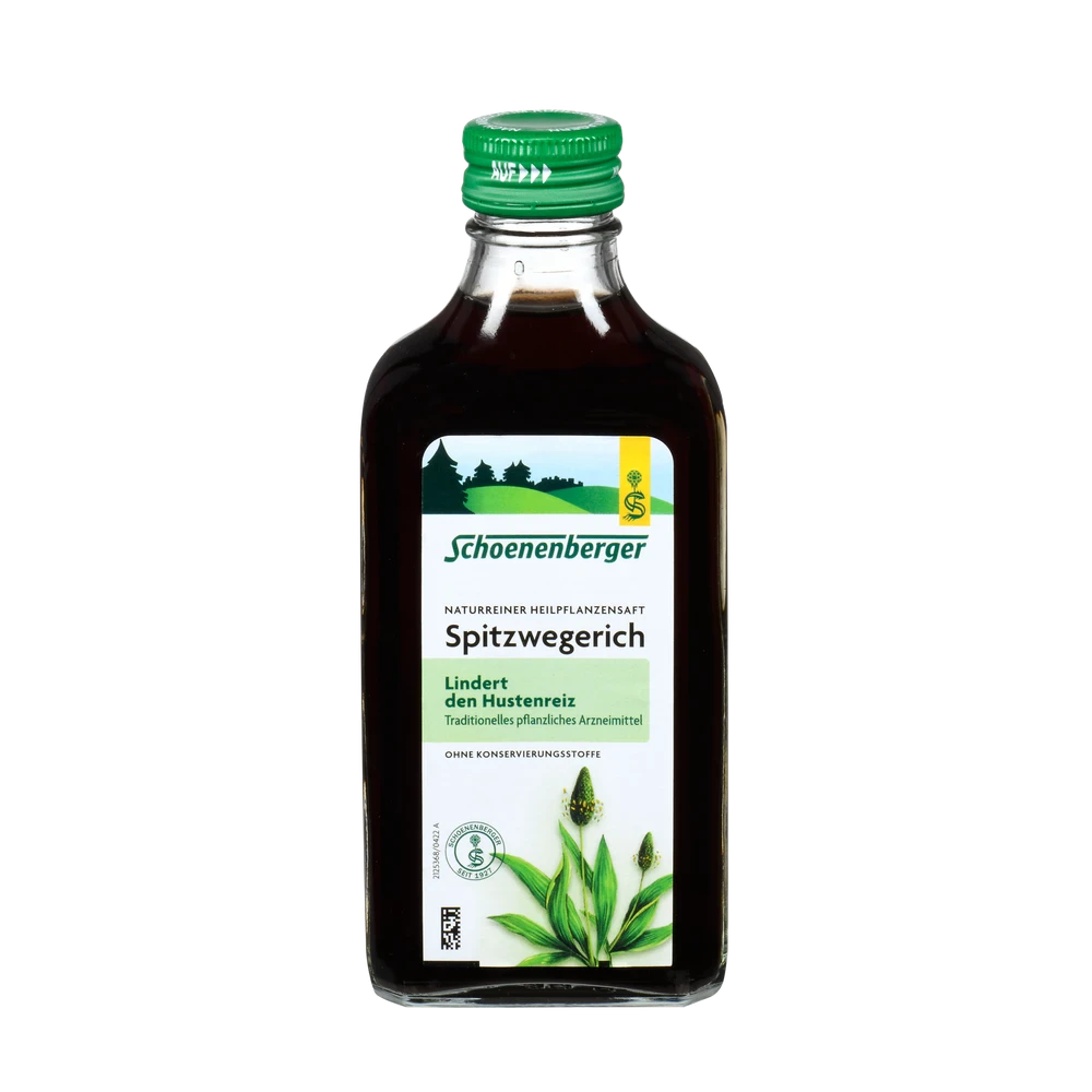 Spitzwegerich Naturreiner Heilpflanzensaft Schoenenberger