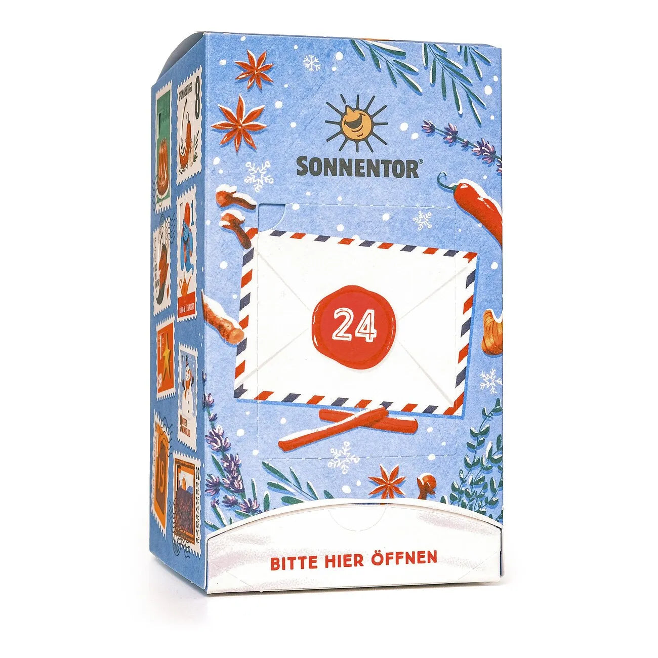 Sonnentor Gewürz Adventskalender 2025 – nachhaltige Geschenkidee mit 24 Bio-Gewürzen
