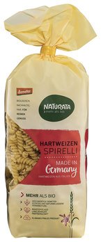 Naturata Spirelli, Hartweizen hell, 500g