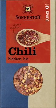 Sonnentor Chili Flocken, Packung, 45g