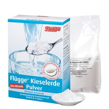 Flügge® Kieselerde Pulver, 200g