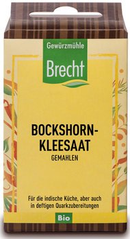 Gewürzmühle Brecht Bockshornkleesaat gemahlen Nachfüllpack, 40g
