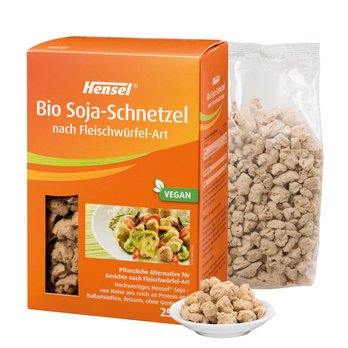 Hensel® Soja-Schnetzel nach Fleischwürfel-Art bio, 250g