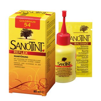 SANOTINT® Reflex Haartönung Nr. 54 „Goldbraun“, 80ml