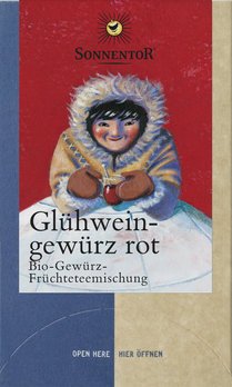Sonnentor Glühweingewürz rot, Doppelkammerbeutel, 36g