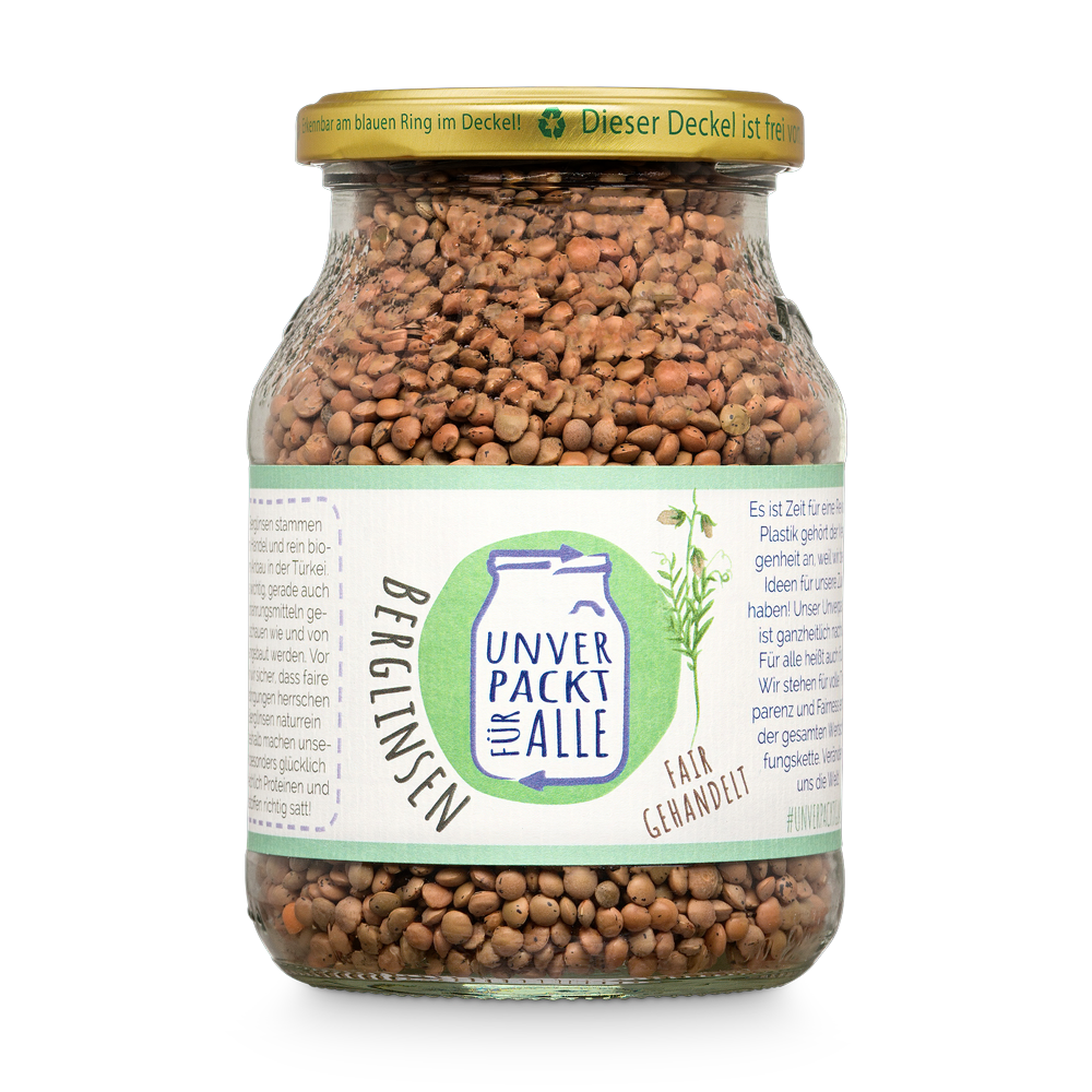 Unverpackt Umgedacht Berglinsen, 435g