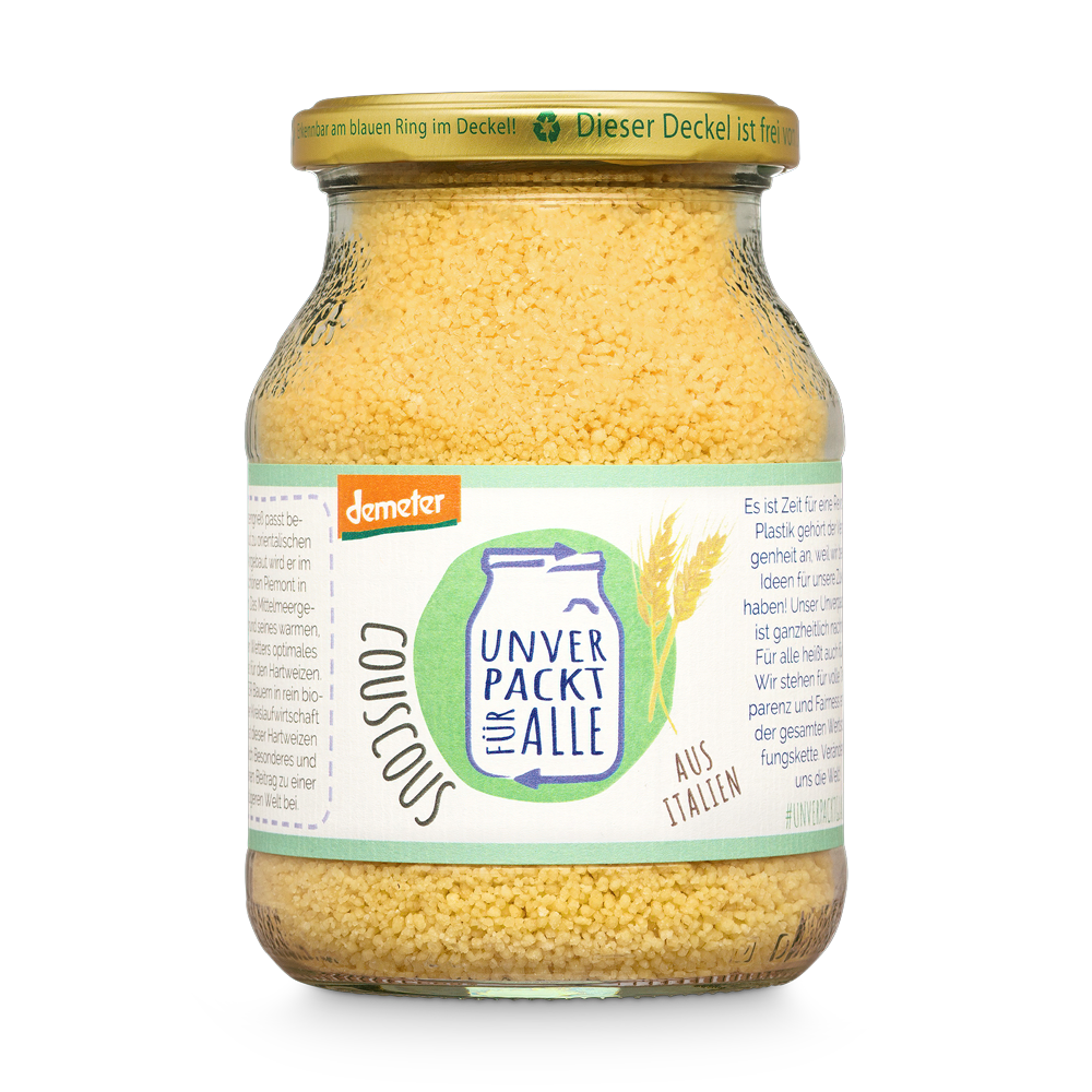 Unverpackt Umgedacht Couscous demeter, 410g