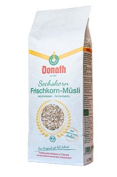 Donath Mühle Sechskorn-Frischkorn-Müsli, 750g