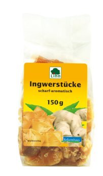 LIHN Ingwerstücke scharf, 150g