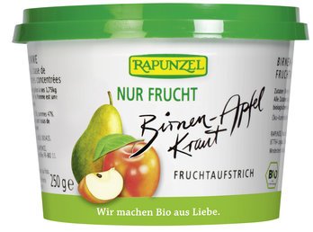 Rapunzel Birnen-Apfel-Kraut Fruchtaufstrich, 250g