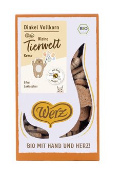 Kleine Tierwelt honigsüß, Dinkel Vollkornkekse, 125g