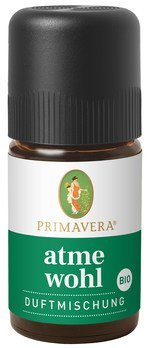 Primavera Atmewohl Duftmischung bio, 5ml