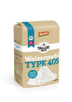 Weizenmehl Type 405 Demeter, 1000g