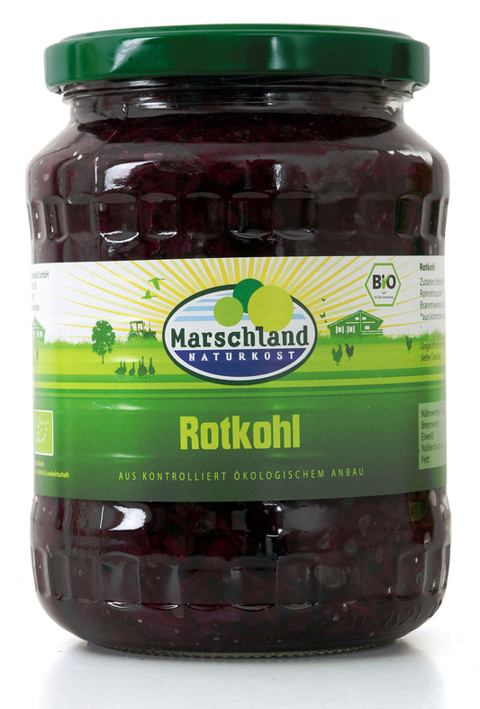 Marschland Bioland Bio-Rotkohl 720 ml