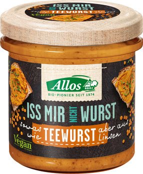 Allos Iss mir nicht Wurst Teewurst, 135g