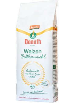 Donath Mühle Demeter Weizenvollkornmehl mittel, 1000g